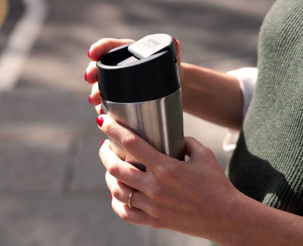 Sipp? Stainless-steel Travel Mug Large with Hygienic Lid 454ml - Image 3