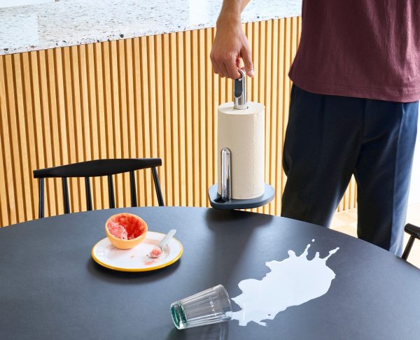 Hold? Gray Paper Towel Holder - Image 3