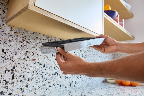 RollGrip? Under-Shelf Stainless-Steel Paper Towel Holder - Image 4
