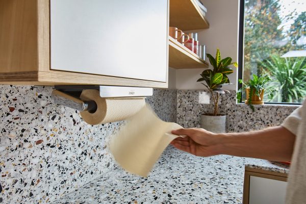 RollGrip? Under-Shelf Stainless-Steel Paper Towel Holder - Image 5