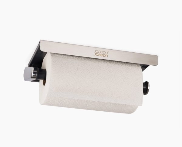 RollGrip? Under-Shelf Stainless-Steel Paper Towel Holder