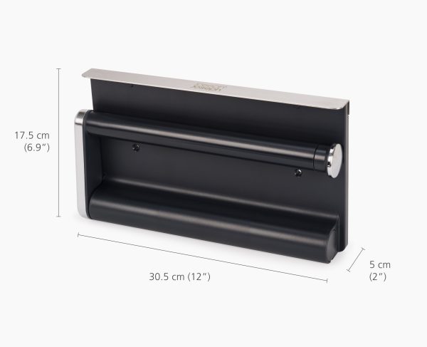 RollGrip? Under-Shelf Stainless-Steel Paper Towel Holder - Image 7