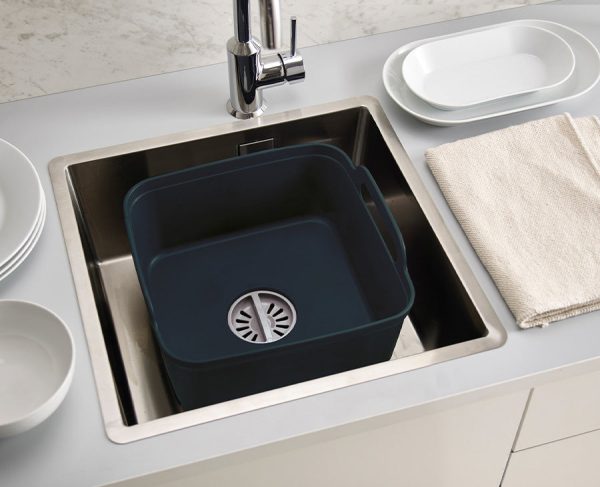Wash&Drain? Gray Washing Up Bowl - Image 2