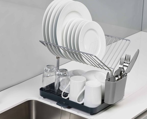 Y-Rack? Gray 2-tier Dish Rack - Image 3