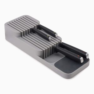 DrawerStore? Gray Compact Knife Organizer