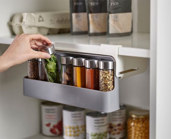 CupboardStore? Gray Under-shelf Spice Rack - Image 2