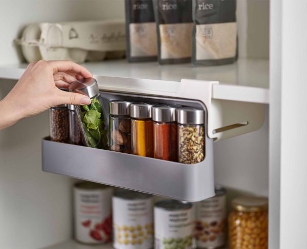 CupboardStore? Gray Under-shelf Spice Rack - Image 3