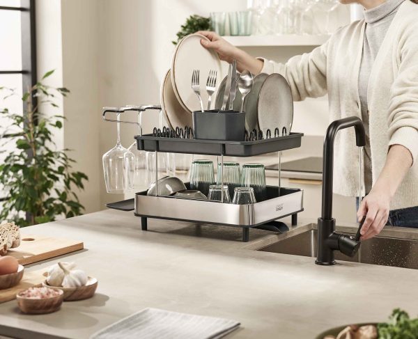 Excel? Stainless-steel 2-Tier Dish Rack - Image 3
