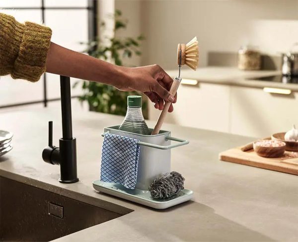 Caddy? Stone Green Kitchen Sink Organiser - Image 2