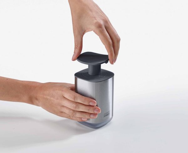 Presto? Steel Gray Hygienic Soap Dispenser - Image 4