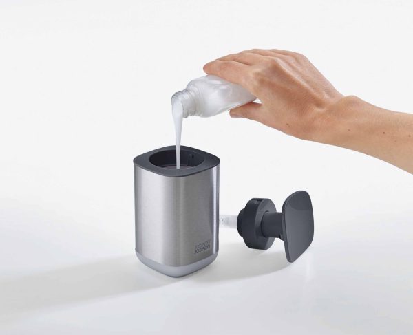 Presto? Steel Gray Hygienic Soap Dispenser - Image 5