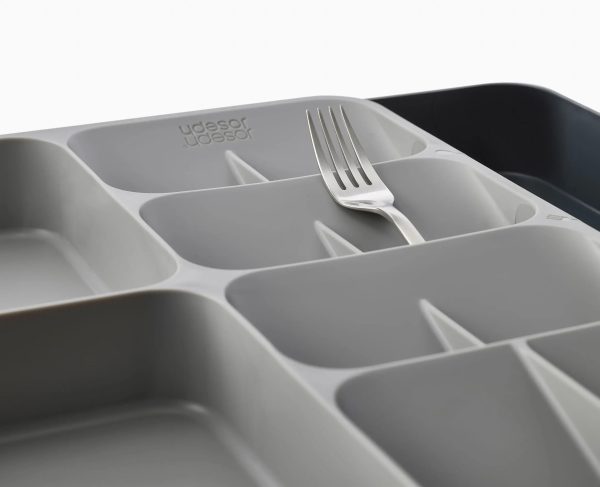 DrawerStore? Gray Expanding Cutlery, Utensil & Gadgets Organizer - Image 3
