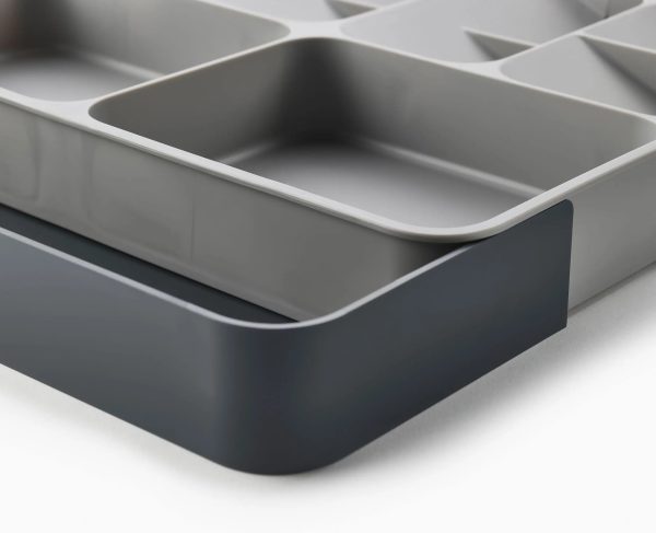 DrawerStore? Gray Expanding Cutlery, Utensil & Gadgets Organizer - Image 4