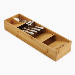 DrawerStore? Bamboo Compact Cutlery Organizer