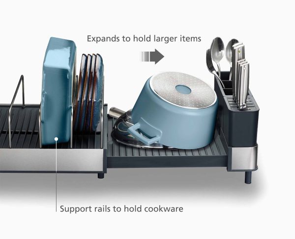 Extend? Max Stainless-steel Expandable Dish Drainer - Image 8
