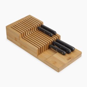 DrawerStore? Bamboo Large 2-tier Knife Organizer