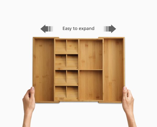 DrawerStore? Bamboo Expanding Cutlery, Utensil & Gadgets Organizer - Image 8