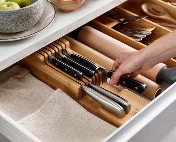 DrawerStore? Bamboo Compact Knife Organizer - Image 2