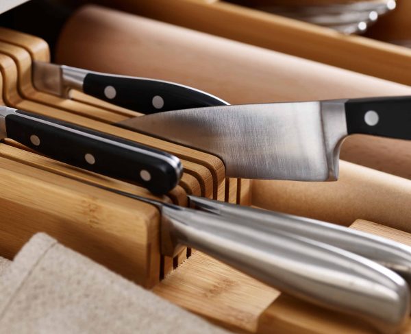 DrawerStore? Bamboo Compact Knife Organizer - Image 5