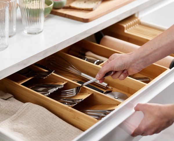 DrawerStore? Bamboo Cutlery, Utensil & Gadget Organizer - Image 2