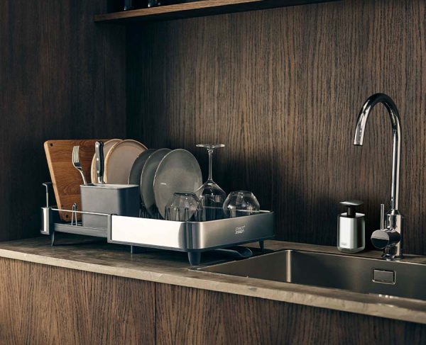 2-piece Stainless-steel Sink Organization Set - Image 2