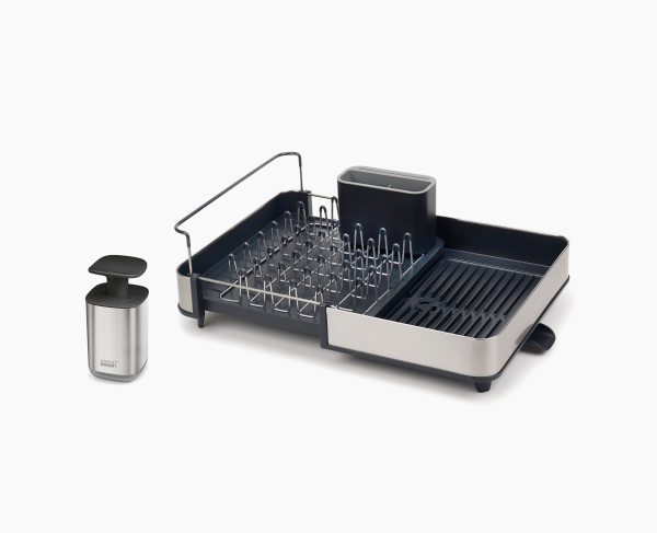 2-piece Stainless-steel Sink Organization Set