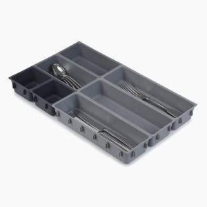 Blox? 7-piece Gray Drawer Organizer Set