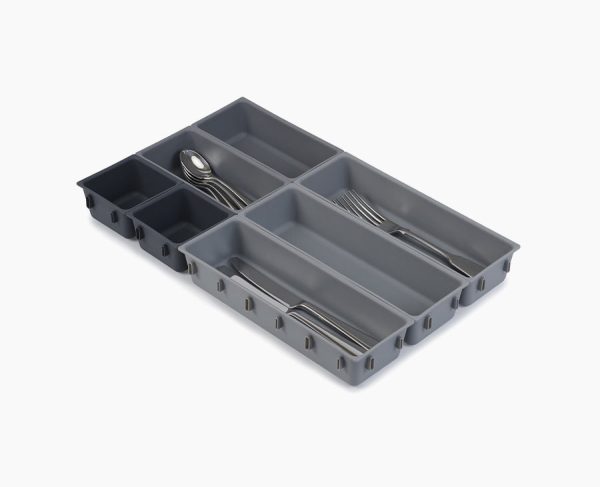 Blox? 7-piece Gray Drawer Organizer Set
