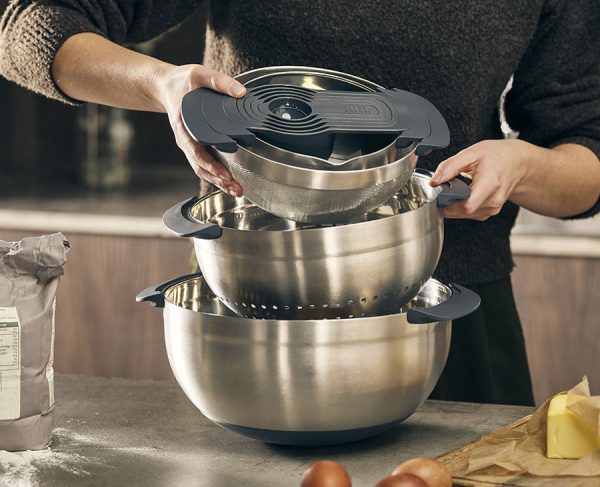 Nest? 9 Stainless-steel Food Preparation Set - Image 2