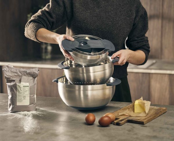 Nest? 9 Stainless-steel Food Preparation Set - Image 3