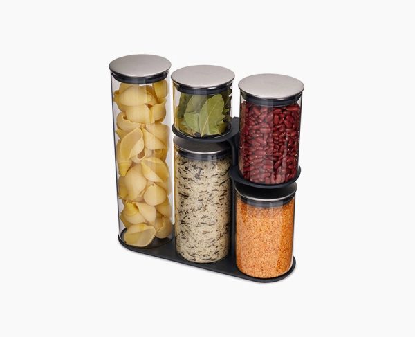 Podium? Stainless-steel Storage Container Set