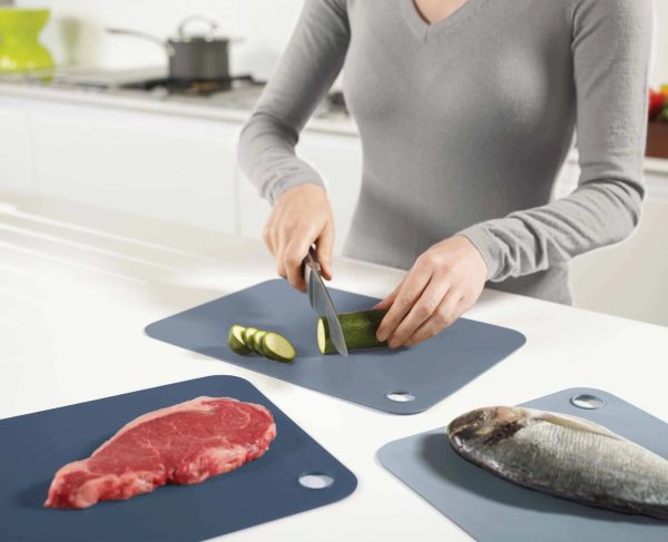 Pop? 3-piece Blue Cutting Mat Set - Image 2