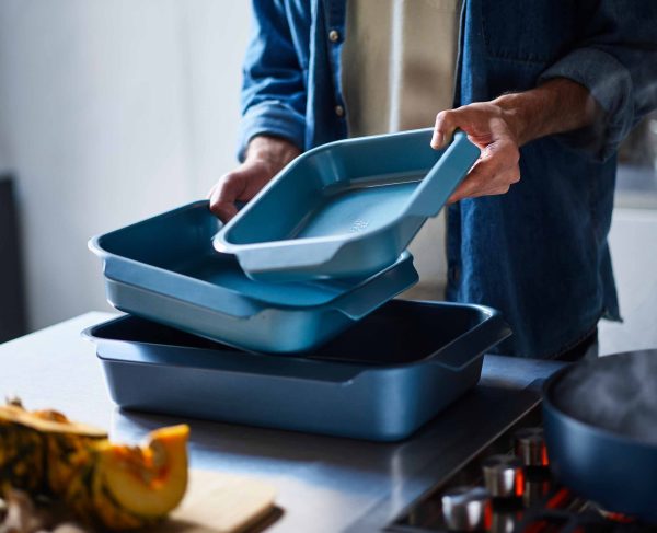 Nest? Oven Non-stick Small Blue Roasting Pan - Image 4