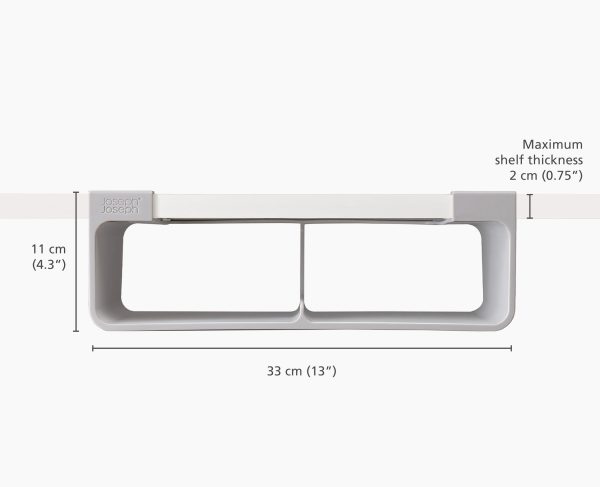 CupboardStore? Large Gray Film, Foil & Bag Organizer - Image 5