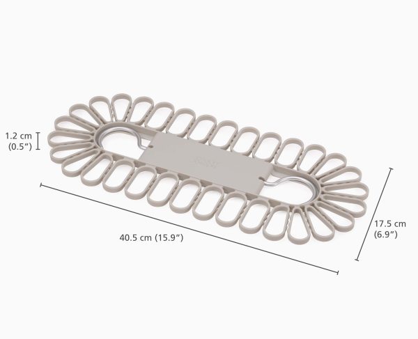 Petal? 32-piece Quick-grip Ecru Drying Hanger - Image 5
