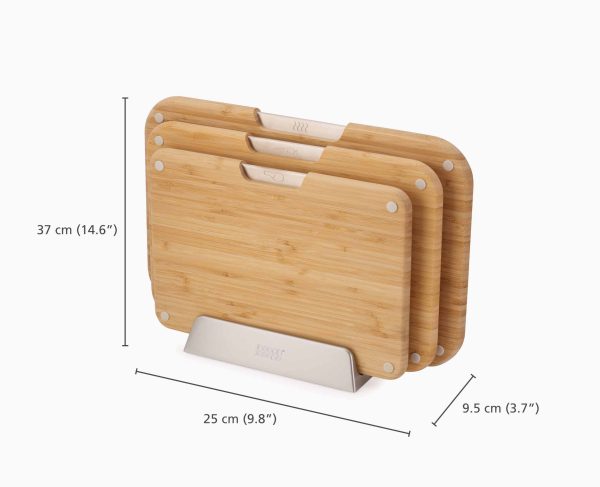 2-piece Bamboo Cutting Board & Knives Set - Image 6