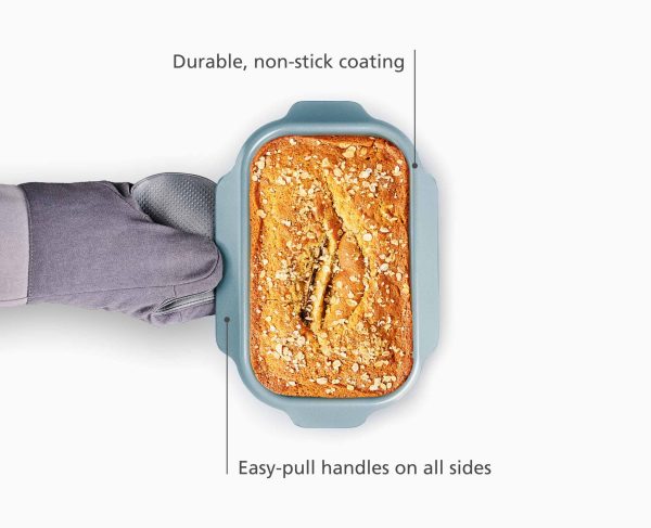 Nest? Bake Non-Stick Blue 2lb Loaf Pan - Image 4