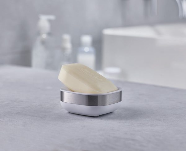 Slim? Compact Stainless-steel Soap Dish - Image 2