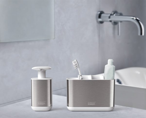 2-piece Stainless-steel Bathroom Sink Set - Image 2