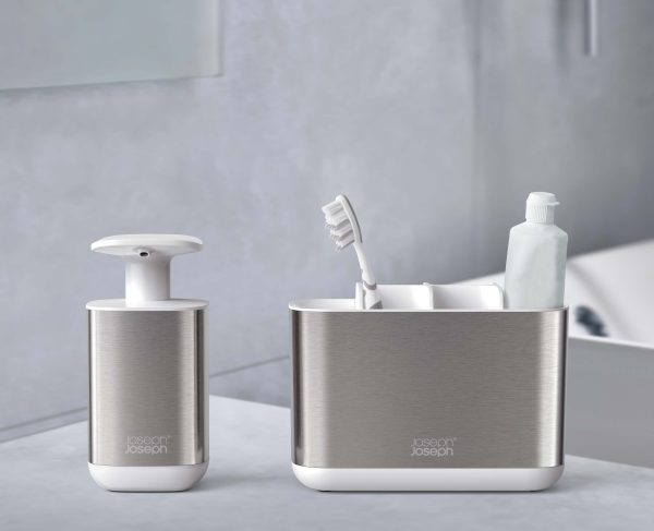 2-piece Stainless-steel Bathroom Sink Set - Image 3