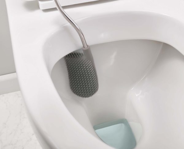 EasyStore? Plus Stainless-steel Toilet Roll Holder with Toilet Brush - Image 6