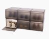 ShoeCase 6-piece Gray Shoe Storage Box