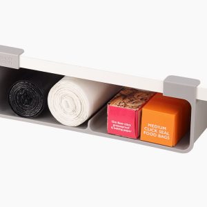 CupboardStore? Large Gray Film, Foil & Bag Organizer