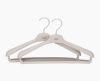 Orderly? Set of 2 Ecru Suit & Coat Hangers