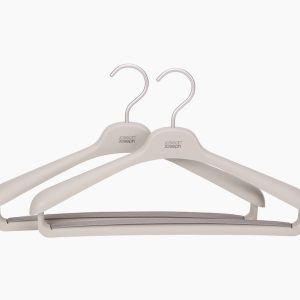 Orderly? Set of 2 Ecru Suit & Coat Hangers