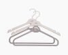 Orderly? Set of 2 Ecru Long Garment Hangers