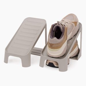 Shoe-In? Compact 2-piece Ecru Shoe Caddy