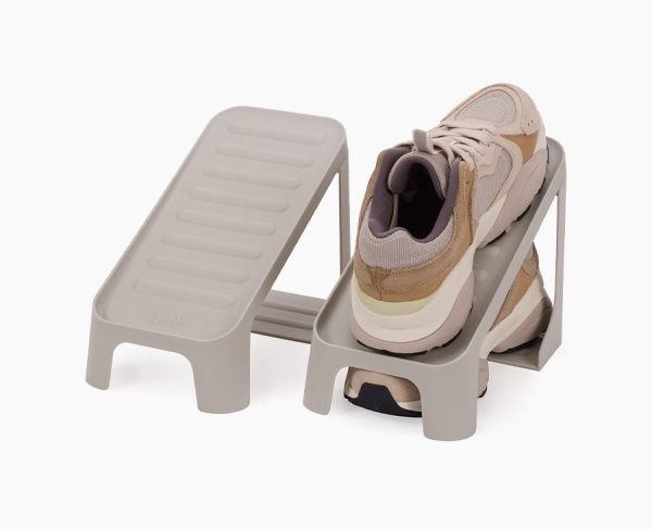 Shoe-In? Compact 2-piece Ecru Shoe Caddy
