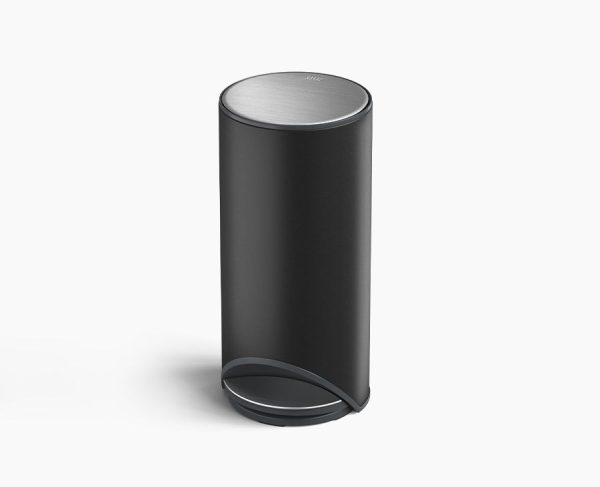 Arc? 30L Easy-push Matt Black Pedal Trash Can