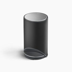 Arc? 10L Easy-push Matt Black Pedal Trash Can